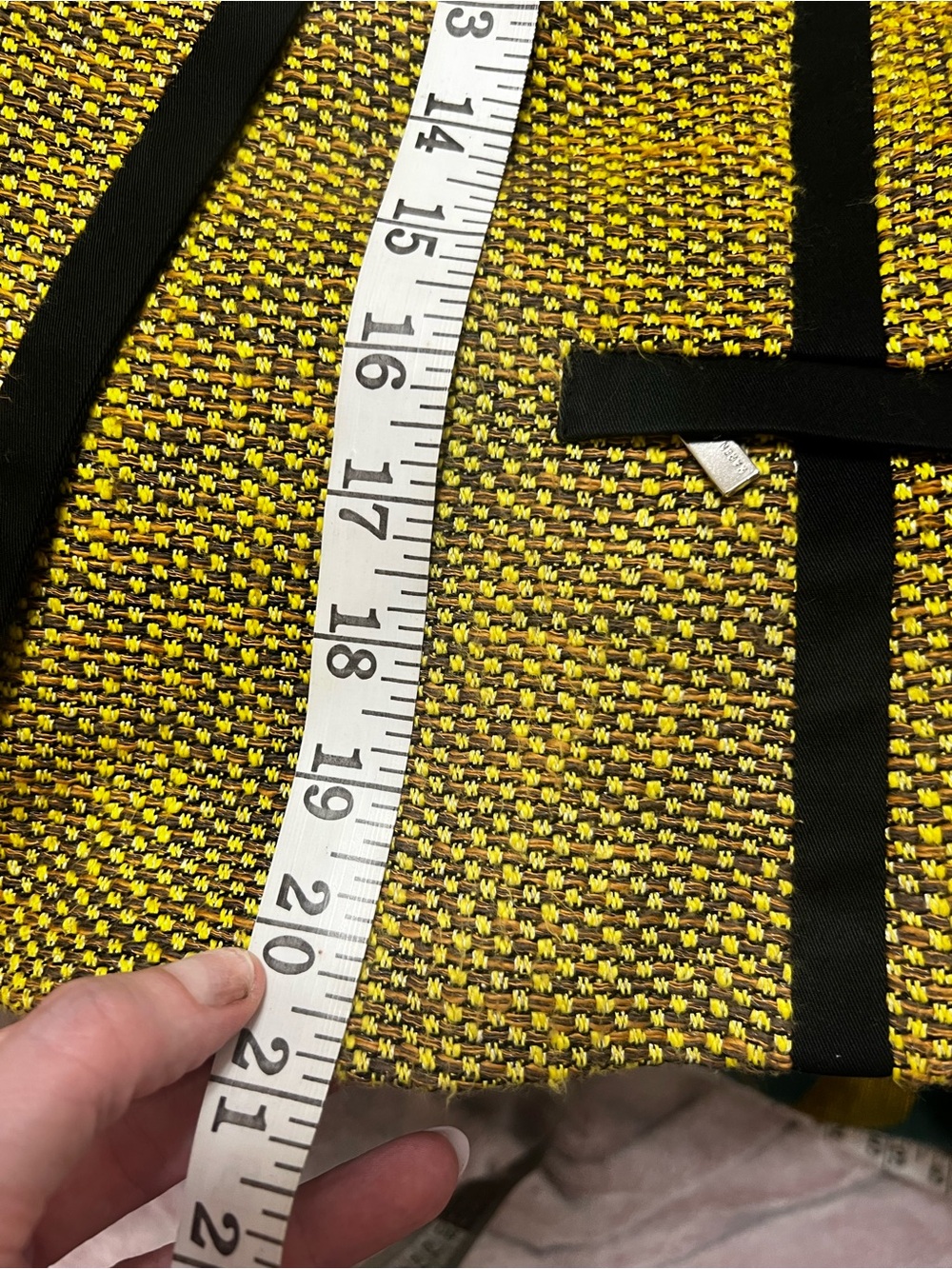 Karen Millen Bomber Tweed Moto Jacket
Neon Yellow And Black 8 Medium - Picture 11 of 12